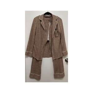 Amika Tan Knit Fabric